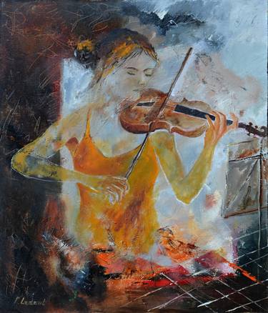 Print of Impressionism Music Paintings by Pol Ledent