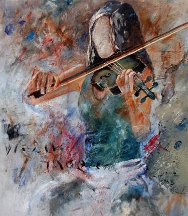 Original Music Paintings by Pol Ledent