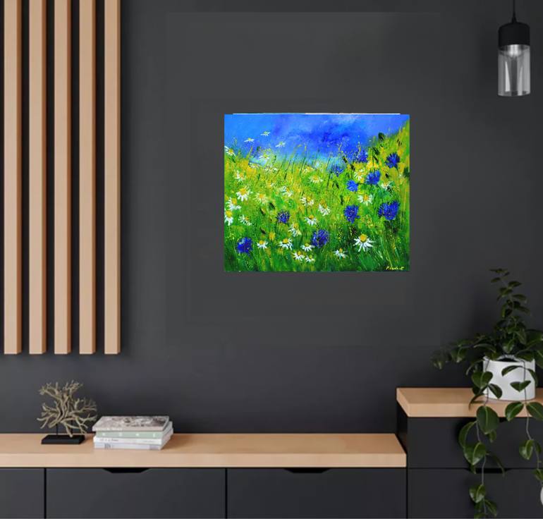 Original Impressionism Landscape Painting by Pol Ledent