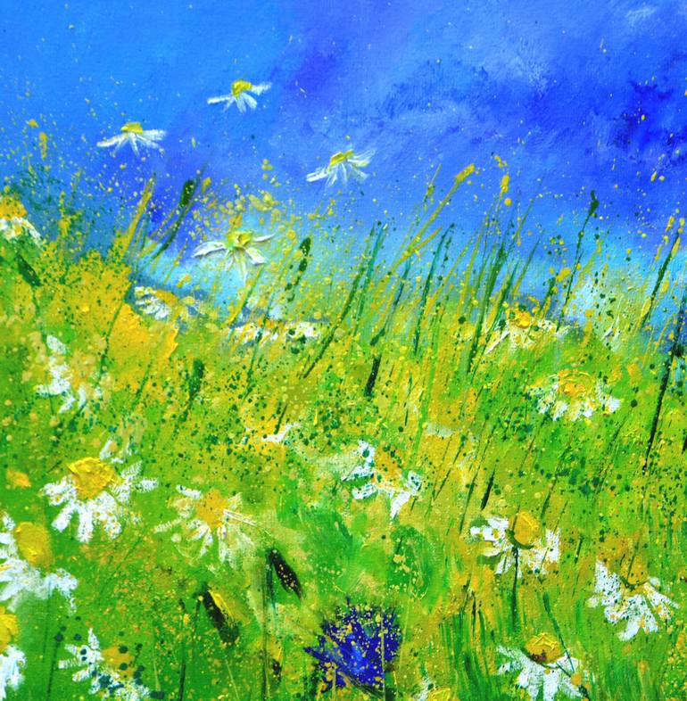 Original Impressionism Landscape Painting by Pol Ledent