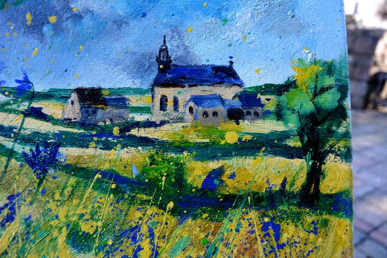 Original Impressionism Landscape Painting by Pol Ledent