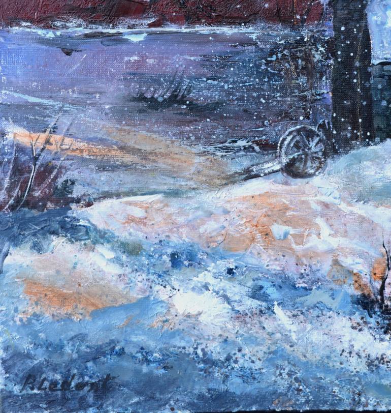 Original Impressionism Landscape Painting by Pol Ledent