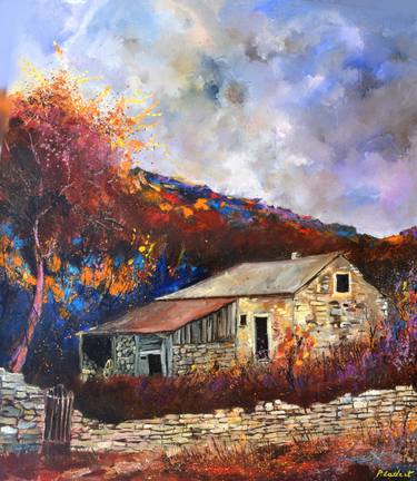 Original Impressionism Landscape Paintings by Pol Ledent