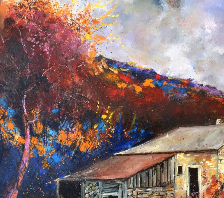 Original Impressionism Landscape Painting by Pol Ledent