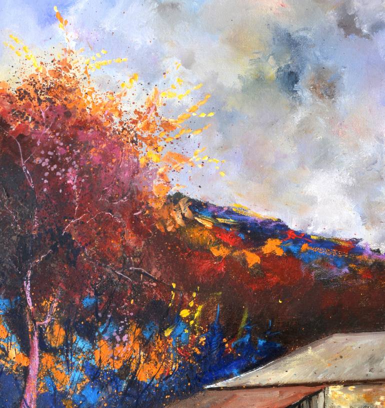 Original Impressionism Landscape Painting by Pol Ledent