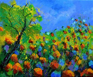 Print of Impressionism Botanic Paintings by Pol Ledent