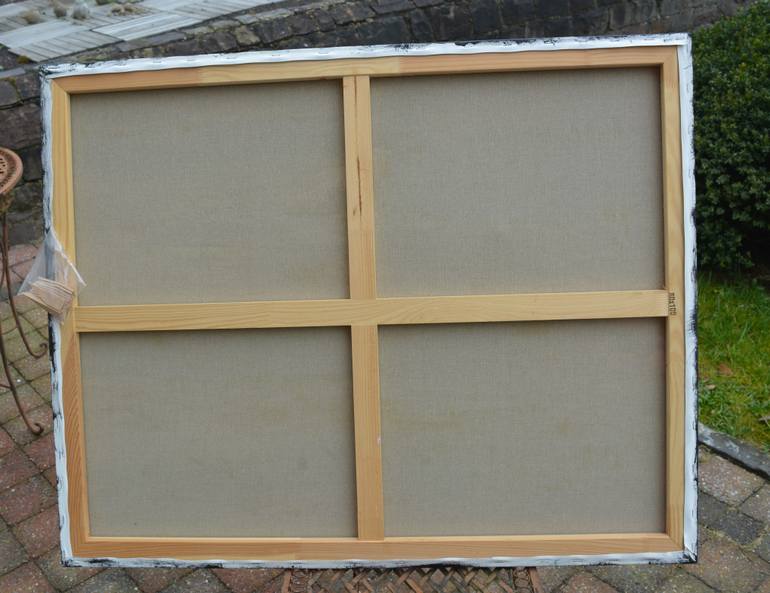 Original Abstract Painting by Pol Ledent