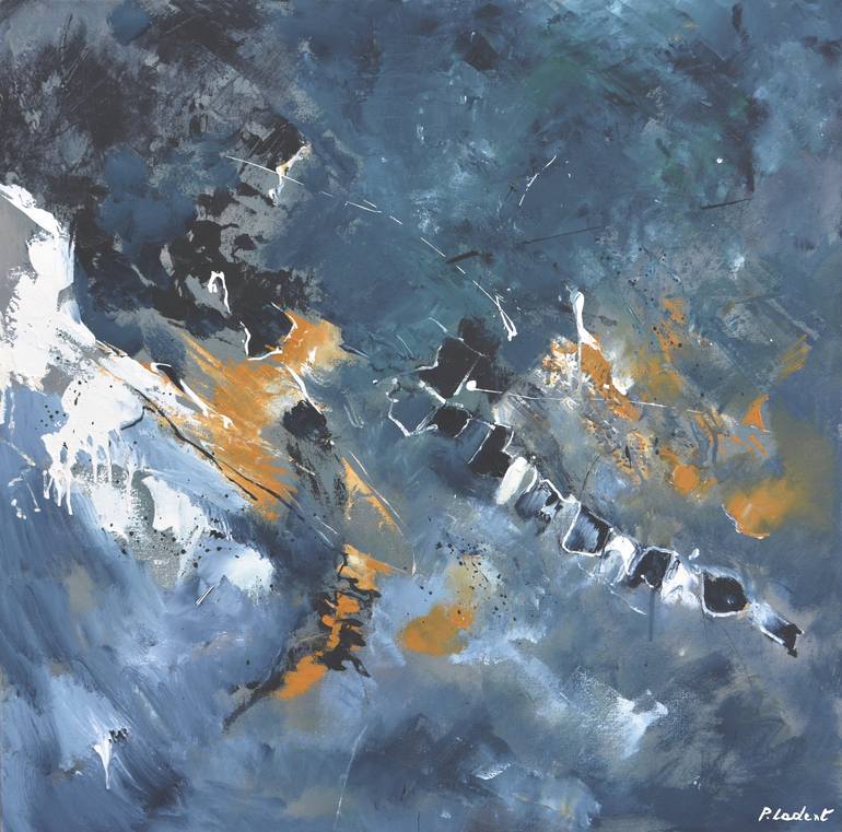 Print of Abstract Paintings by Pol Ledent