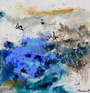 Print of Abstract Paintings by Pol Ledent