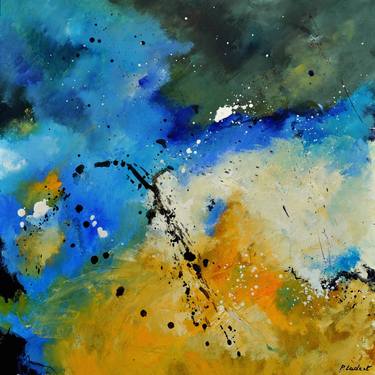 Original Abstract Paintings by Pol Ledent