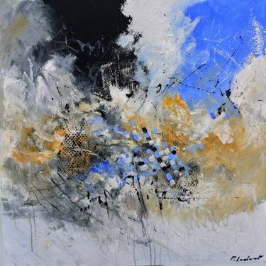 Original Abstract Paintings by Pol Ledent