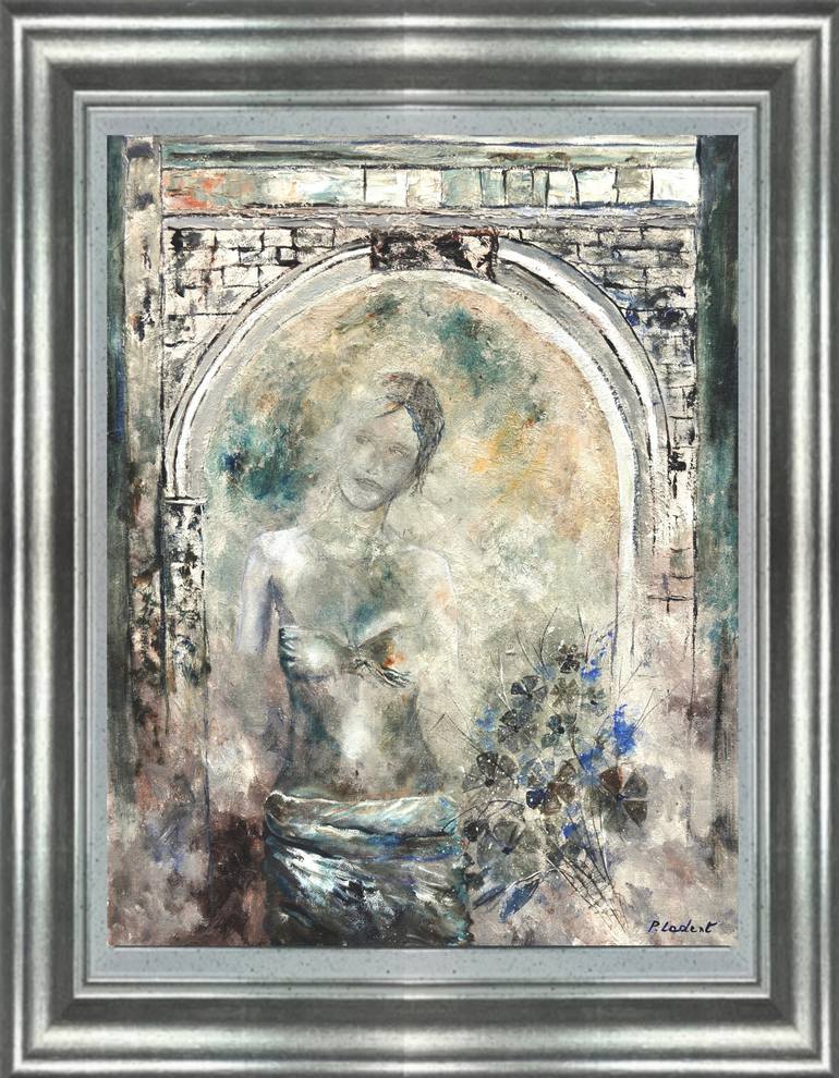 Original Impressionism Erotic Painting by Pol Ledent