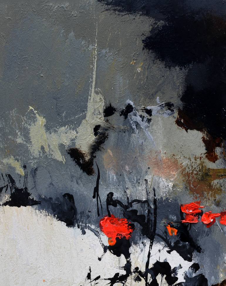 Original Abstract Painting by Pol Ledent