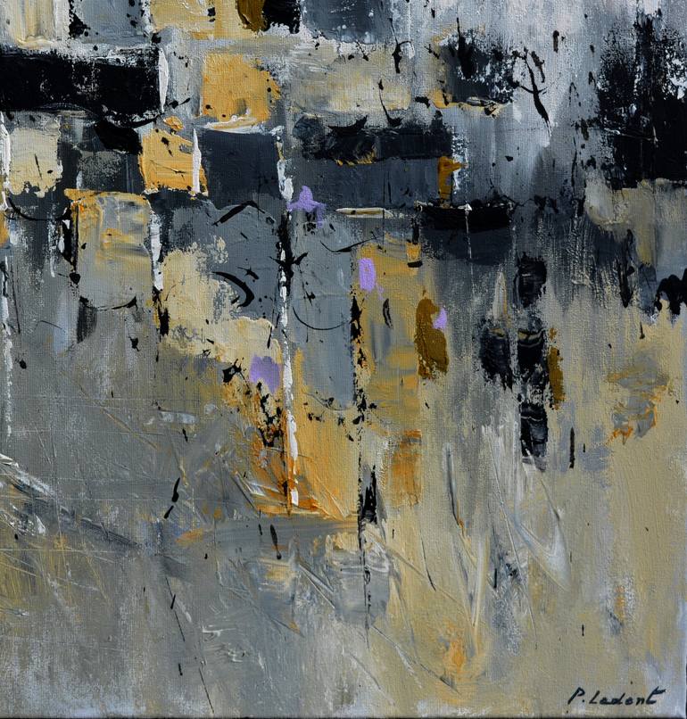 Original Abstract Painting by Pol Ledent