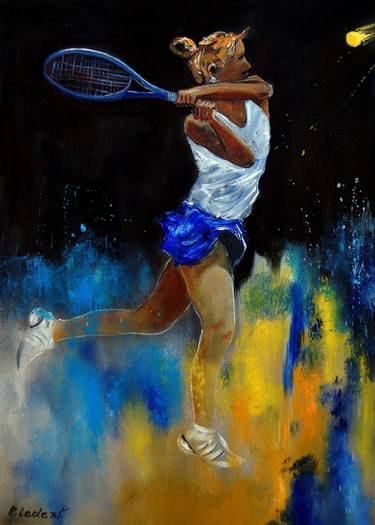 Original Sport Paintings by Pol Ledent