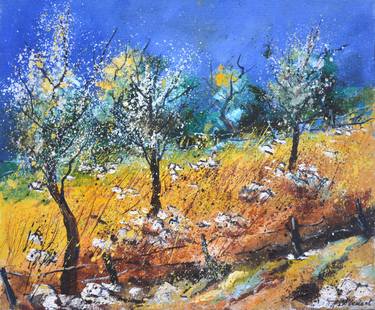 Original Impressionism Landscape Paintings by Pol Ledent