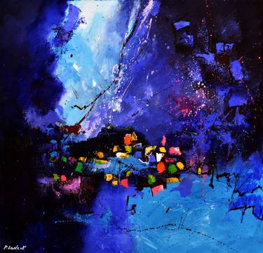 Original Abstract Paintings by Pol Ledent