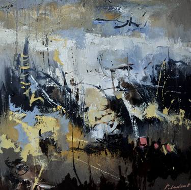 Original Abstract Paintings by Pol Ledent