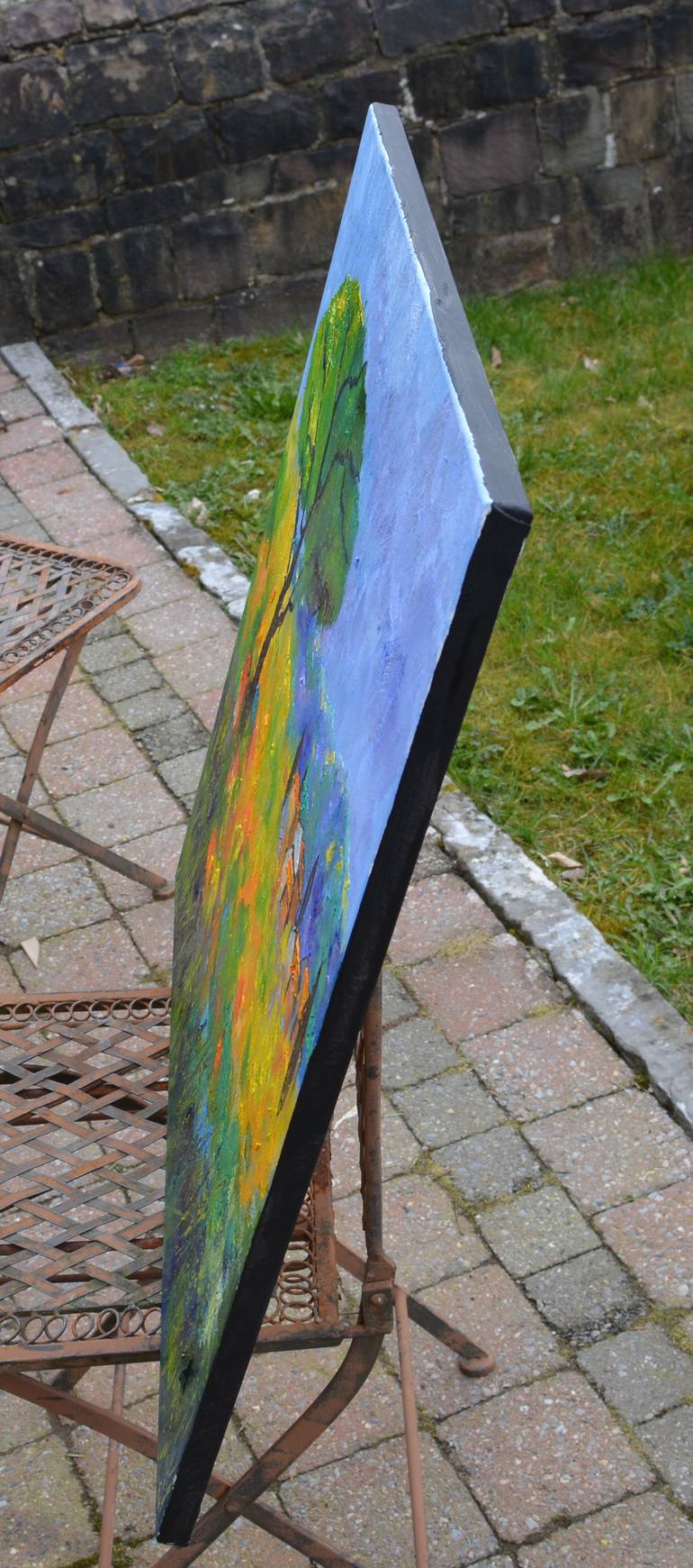 Original Impressionism Landscape Painting by Pol Ledent