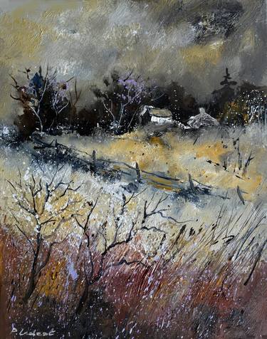 Print of Impressionism Landscape Paintings by Pol Ledent