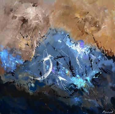 Original Abstract Paintings by Pol Ledent