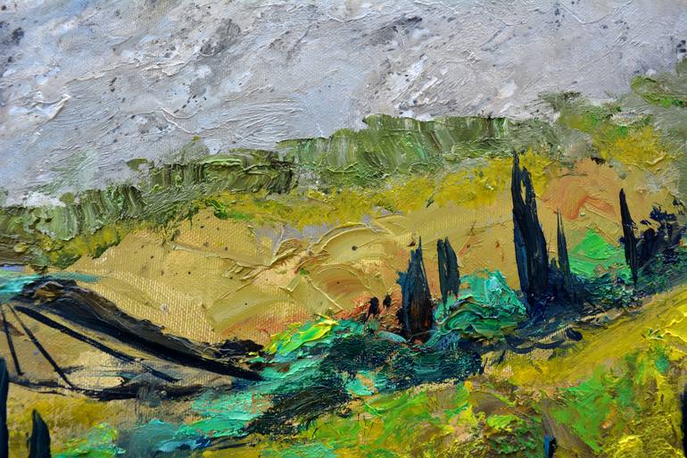 Original Impressionism Landscape Painting by Pol Ledent