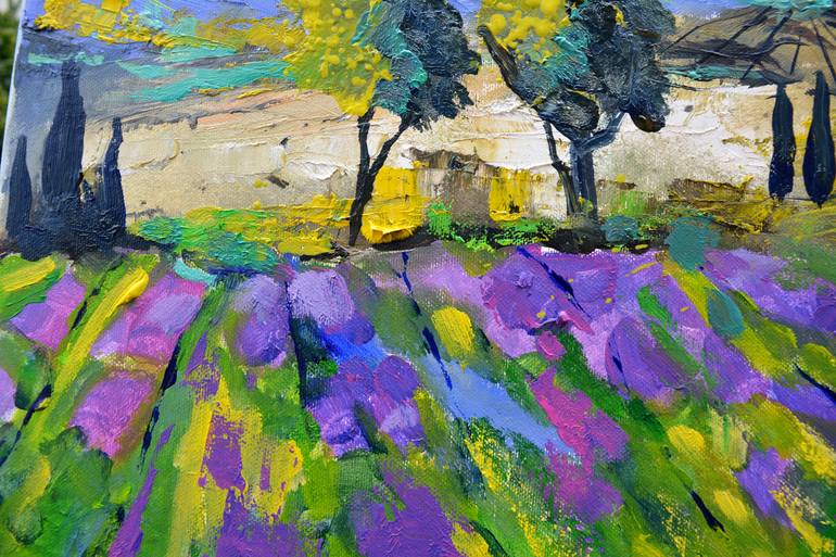 Original Impressionism Landscape Painting by Pol Ledent