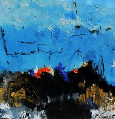 Original Abstract Paintings by Pol Ledent