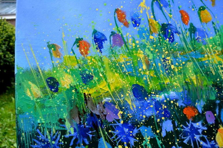 Original Impressionism Landscape Painting by Pol Ledent