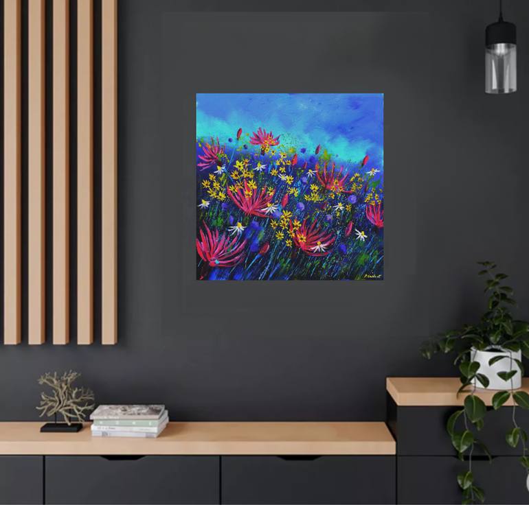 Original Impressionism Landscape Painting by Pol Ledent