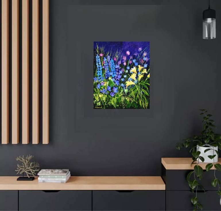 Original Impressionism Botanic Painting by Pol Ledent
