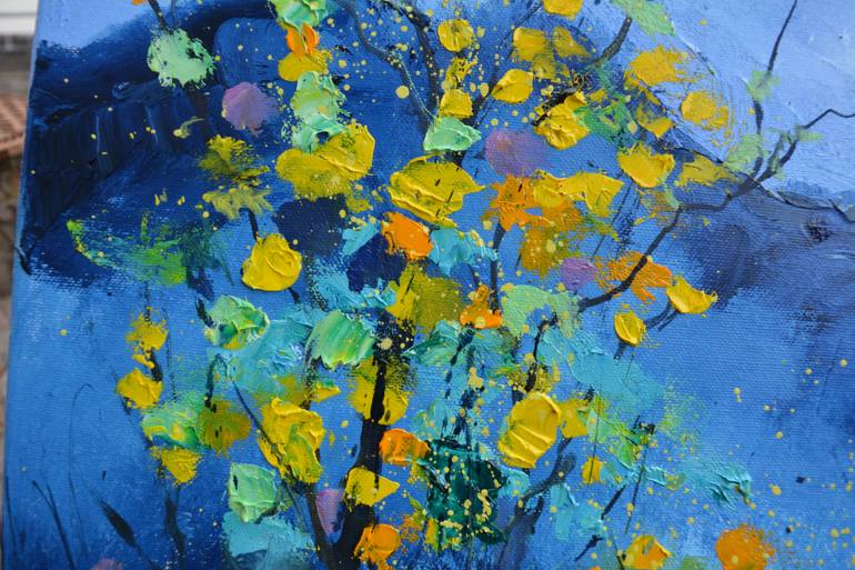 Original Impressionism Botanic Painting by Pol Ledent