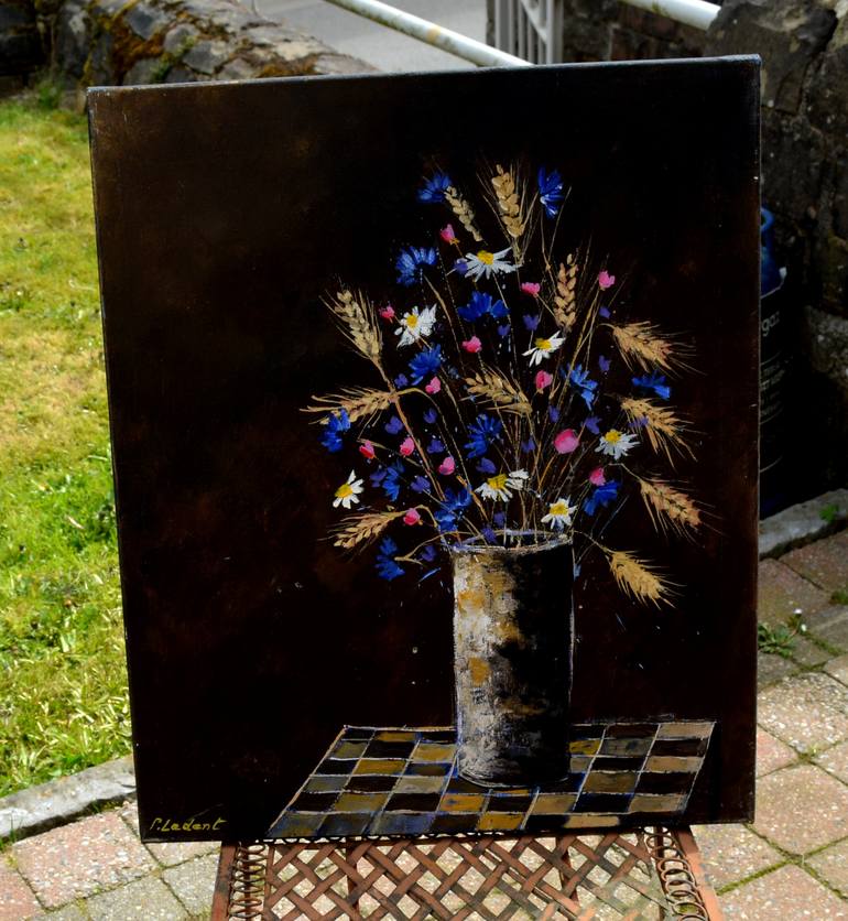 Original Impressionism Botanic Painting by Pol Ledent