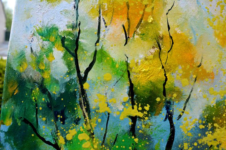 Original Impressionism Landscape Painting by Pol Ledent