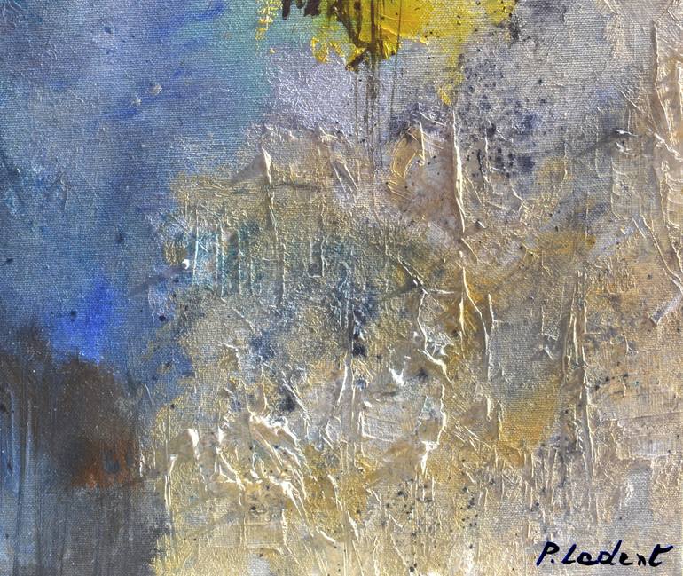 Original Abstract Painting by Pol Ledent