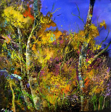 Print of Impressionism Nature Paintings by Pol Ledent