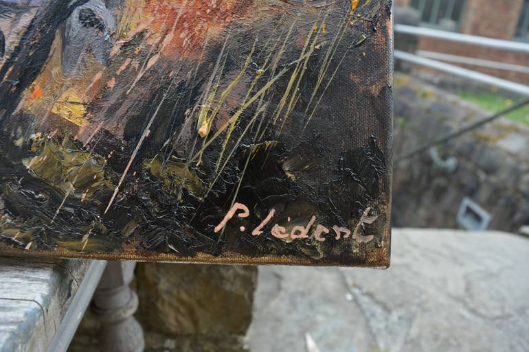 Original Impressionism Landscape Painting by Pol Ledent