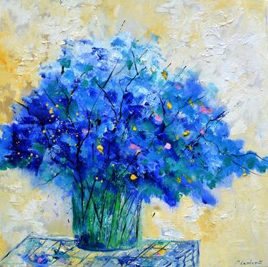 Print of Floral Paintings by Pol Ledent