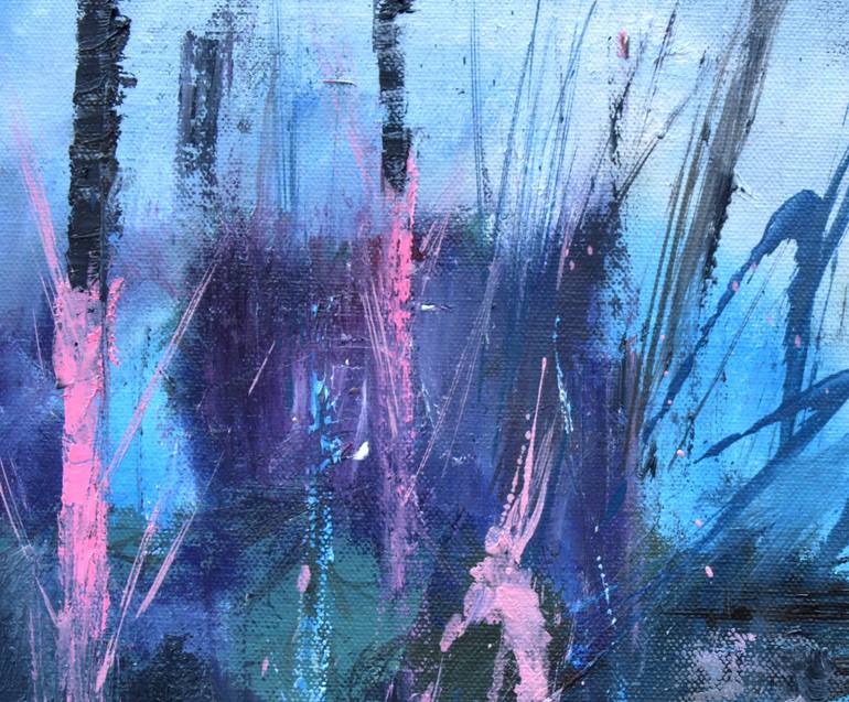 Original Impressionism Abstract Painting by Pol Ledent