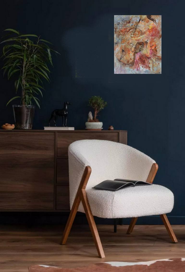 Original Impressionism Erotic Painting by Pol Ledent