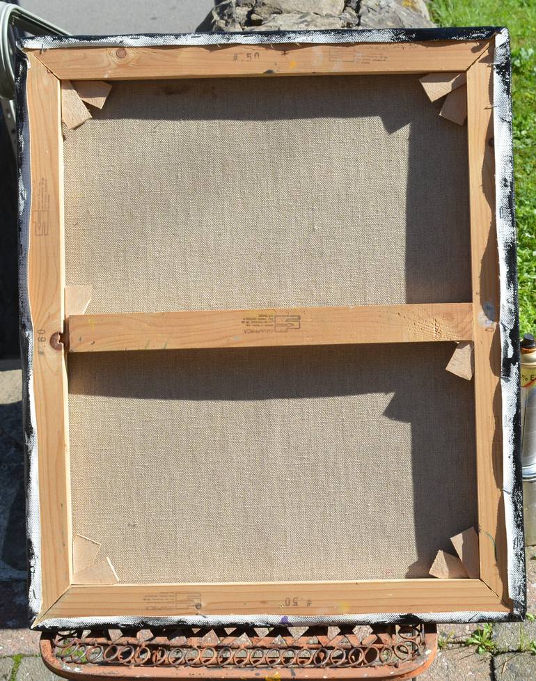 Original Abstract Painting by Pol Ledent