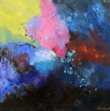 Original Abstract Paintings by Pol Ledent