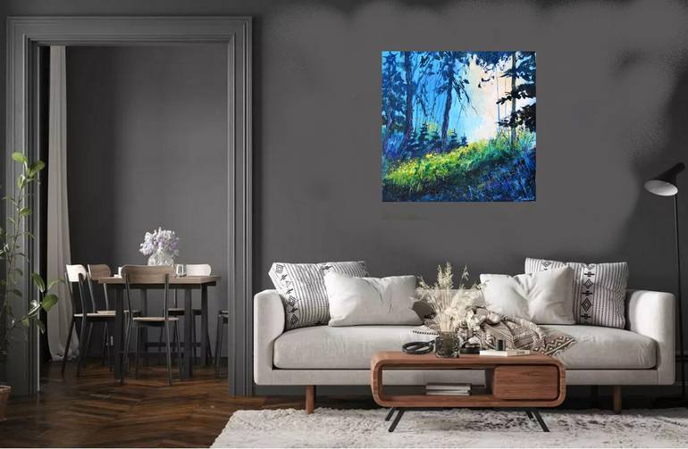 Original Impressionism Landscape Painting by Pol Ledent