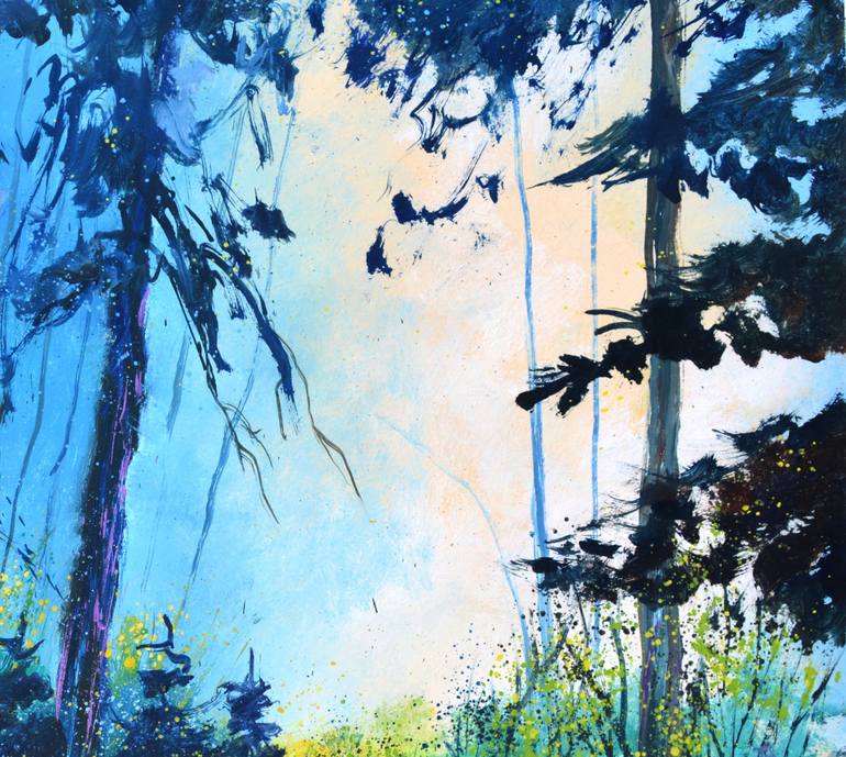 Original Impressionism Landscape Painting by Pol Ledent