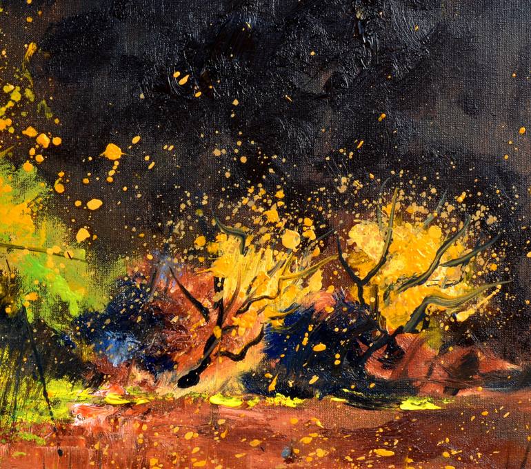 Original Impressionism Landscape Painting by Pol Ledent