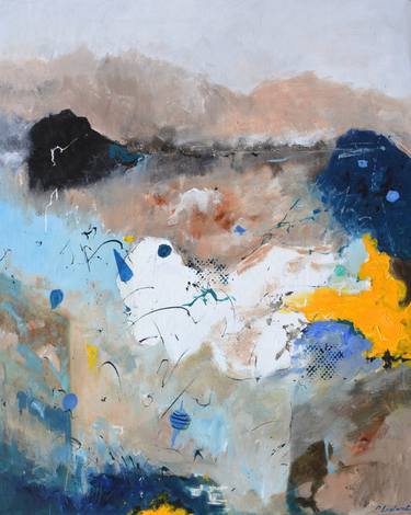Print of Abstract Seascape Paintings by Pol Ledent