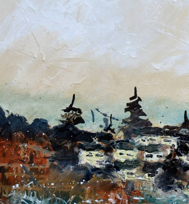 Original Impressionism Landscape Painting by Pol Ledent