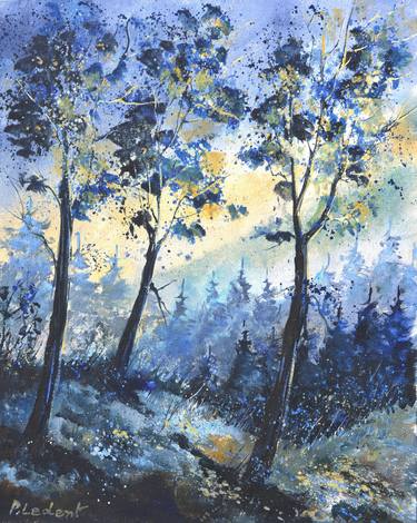 Original Impressionism Landscape Paintings by Pol Ledent