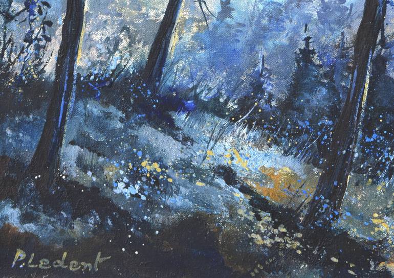 Original Landscape Painting by Pol Ledent