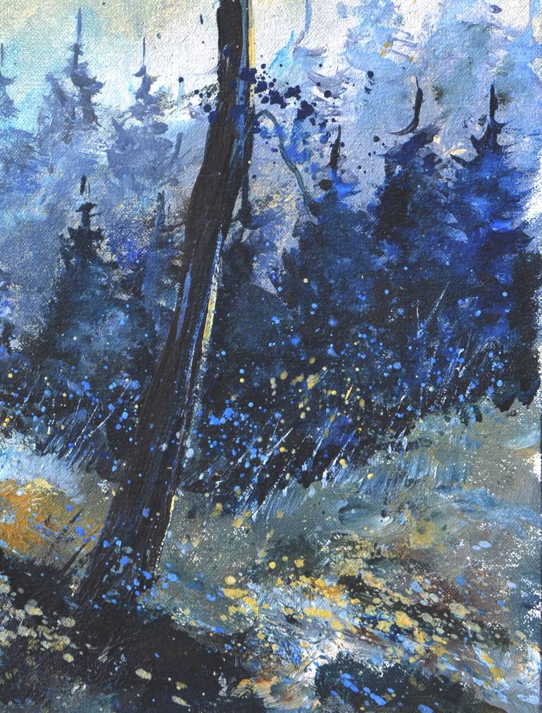 Original Impressionism Landscape Painting by Pol Ledent